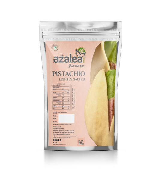 Azalea Premium Pistachios β 500g Combo (2 x 250g) | Lightly Salted & Crunchy