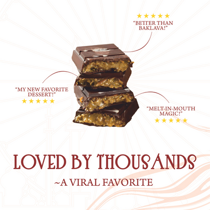 Azalea Kunafa Biscoff Chocolate