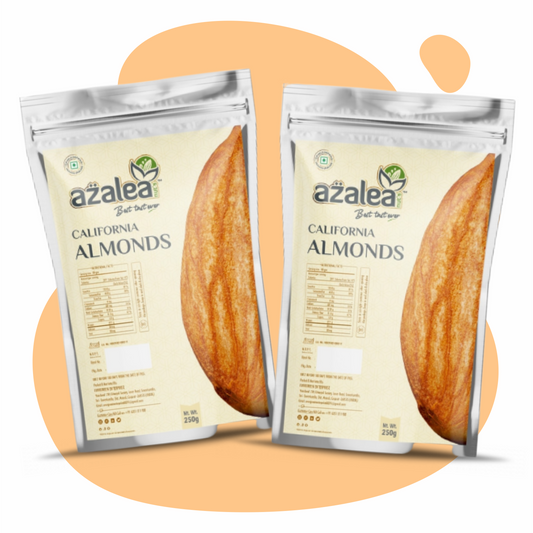 Luxury California Almonds by Azalea – 500g Combo (2 x 250g) | Fresh & Nutritious Nuts