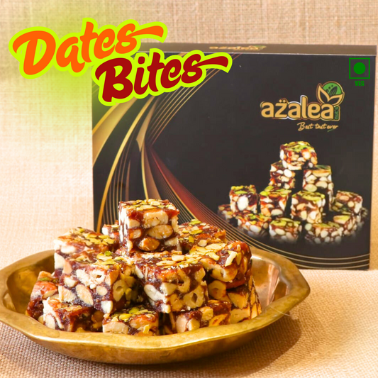 Azalea Nuts Dates Bites Dry Fruits Punch - No Sugar Premium Homemade Sweet Delight