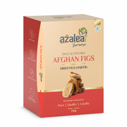 Azalea Luxury Afghan Anjeer – 500g Combo (2 x 250g) | Naturally Nutritious Figs
