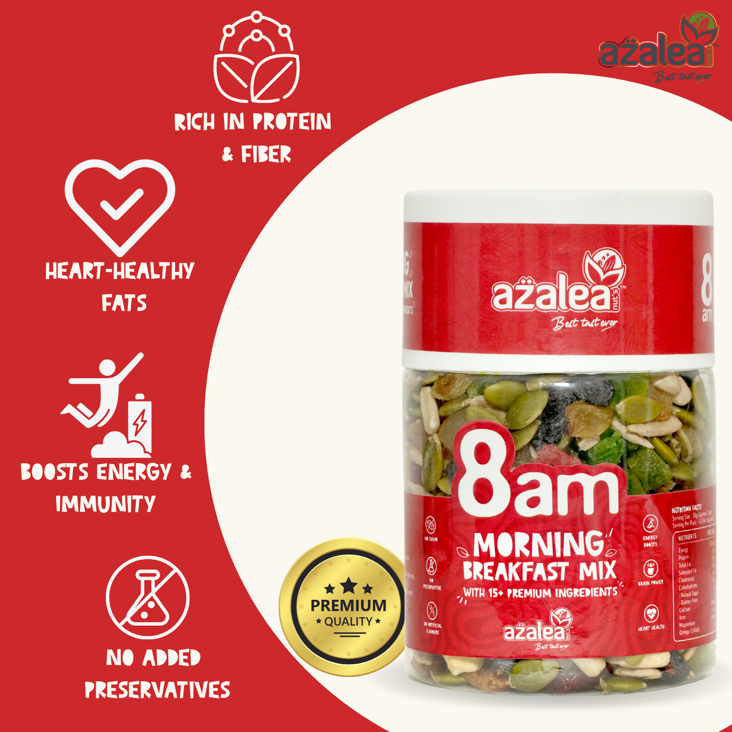 Aazalea Mix Dry Fruits (200 Gm)