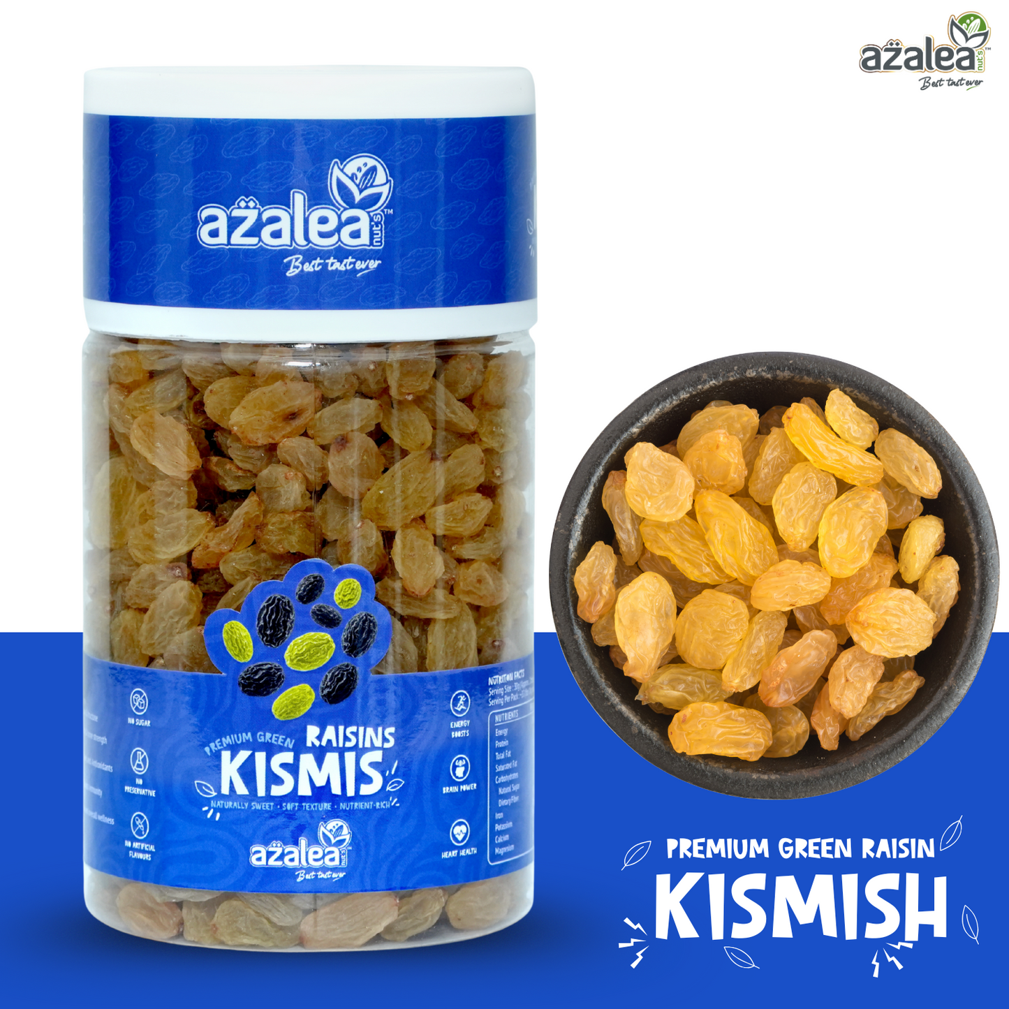 Azalea Green Raisin Kismis