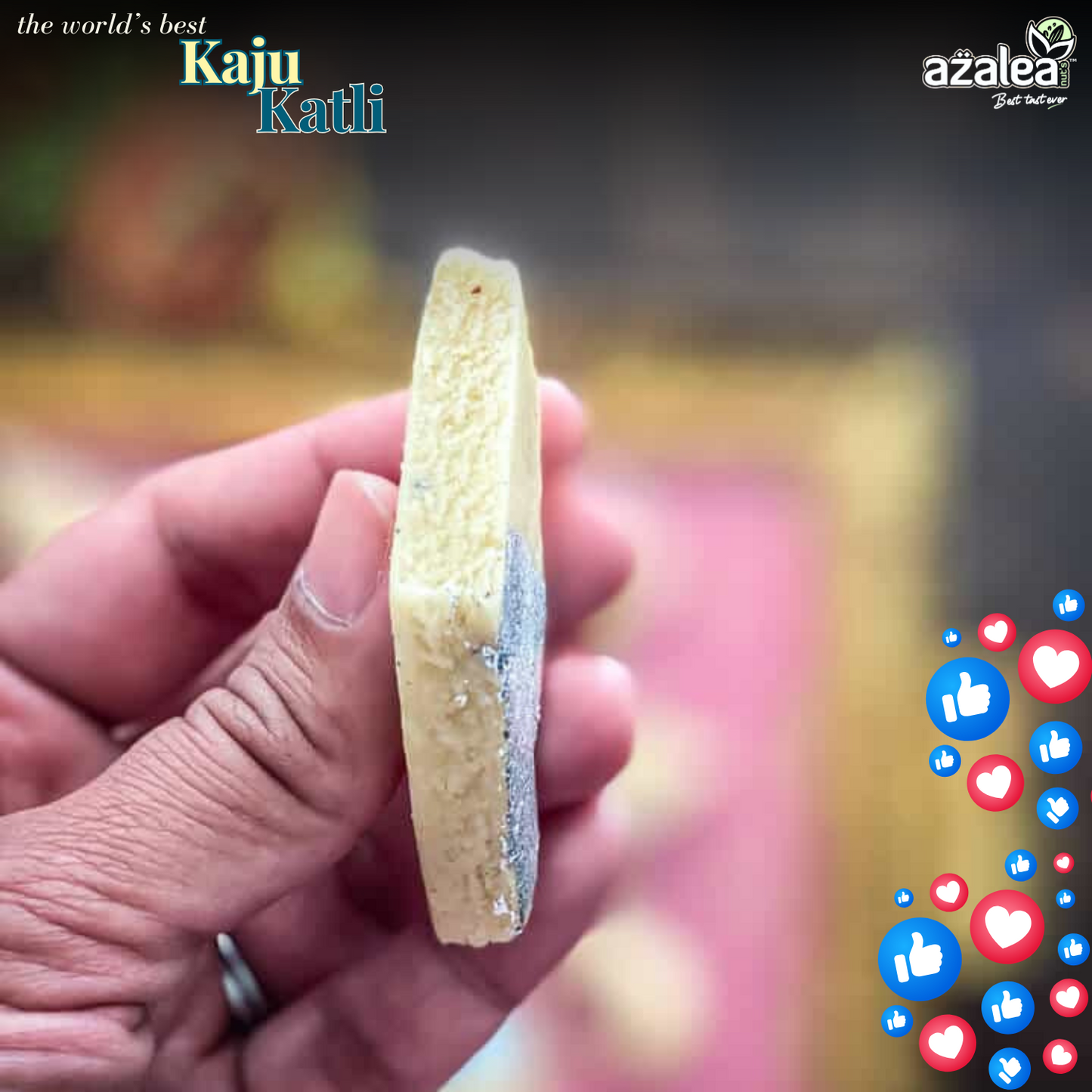 Azalea Kaju Katli