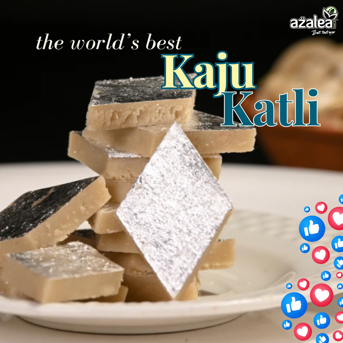 Azalea Kaju Katli