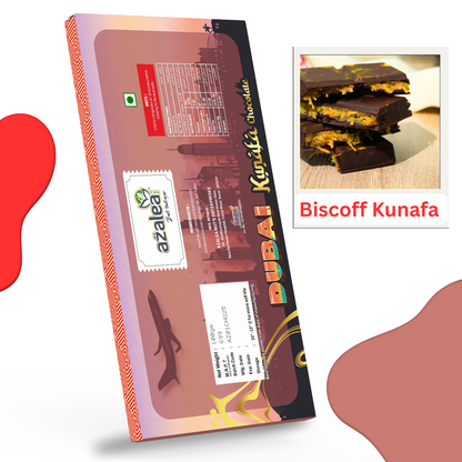 Azalea Kunafa Biscoff Chocolate