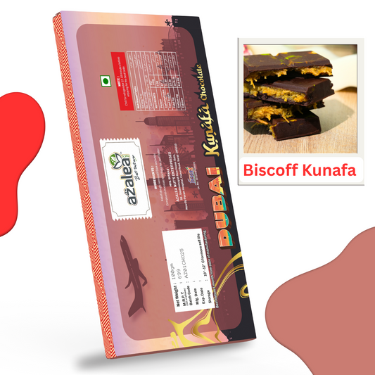 Azalea Kunafa Biscoff Chocolate