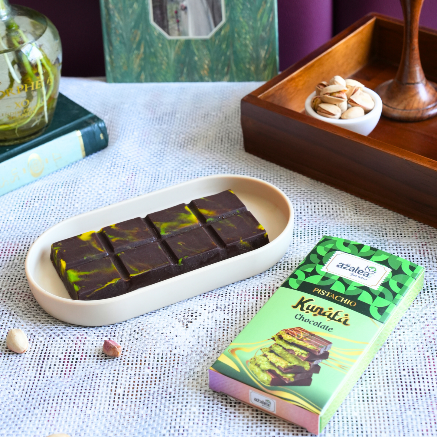 Azalea Kunafa Pistachio Chocolate