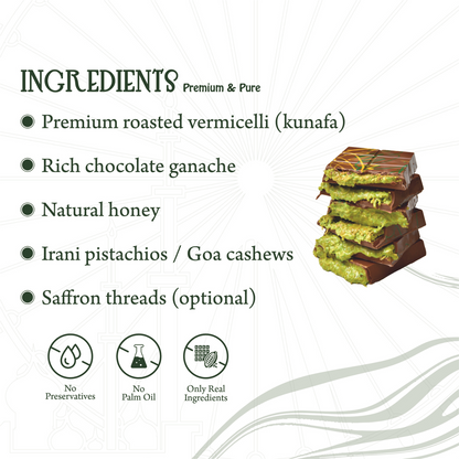 Azalea Kunafa Pistachio Chocolate