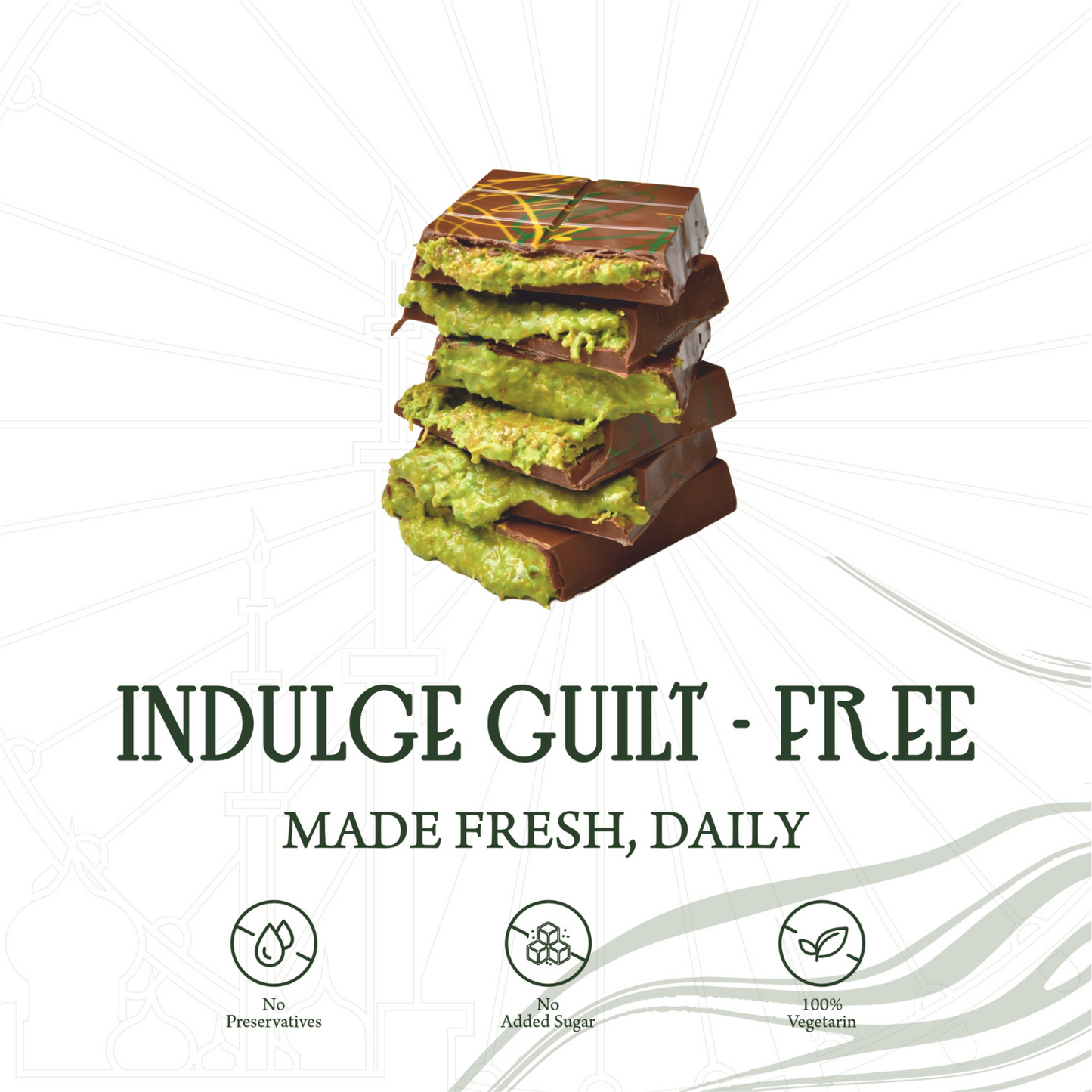 Azalea Kunafa Pistachio Chocolate